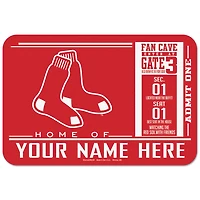 WinCraft Boston Red Sox 20'' x 30'' Personalized Floor Mat