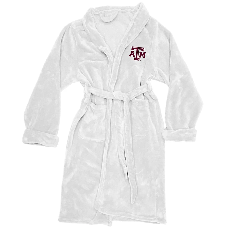 Men's The Northwest Group White Texas A&M Aggies Silk Touch Bath Robe
