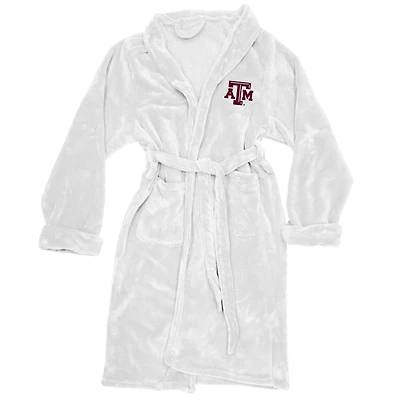 Men's The Northwest Group White Texas A&M Aggies Silk Touch Bath Robe