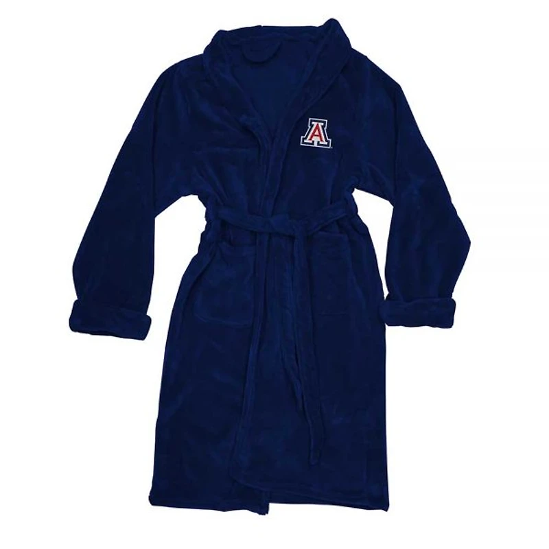 Men's The Northwest Group Navy Arizona Wildcats Silk Touch Bath Robe