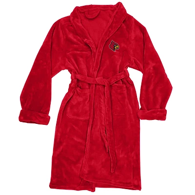 Men's The Northwest Group Red Louisville Cardinals Silk Touch Bath Robe