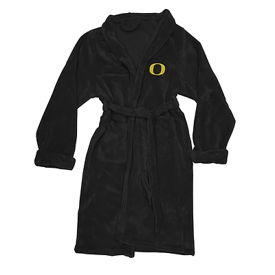 Men's The Northwest Group Black Oregon Ducks Silk Touch Bath Robe