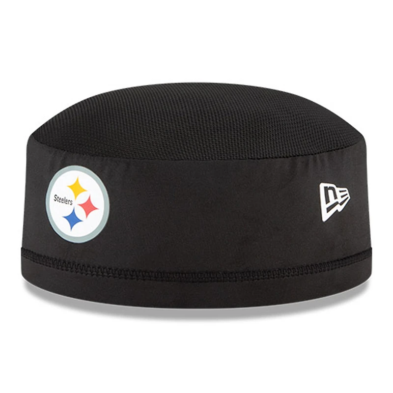 Men's New Era Black Pittsburgh Steelers NFL Training Skully Cap