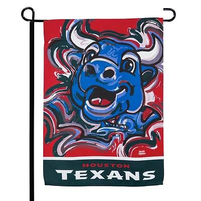 Houston Texans Double-Sided Justin Patten Garden Flag