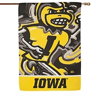 Iowa Hawkeyes Justin Patten House Flag