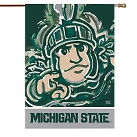 Michigan State Spartans Justin Patten House Flag