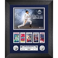 Highland Mint Derek Jeter New York Yankees 2020 Hall of Fame Induction 18'' x 22'' World Series Marquee Silver Coin Photo Mint