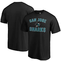 Men's Black San Jose Sharks Team Victory Arch T-Shirt