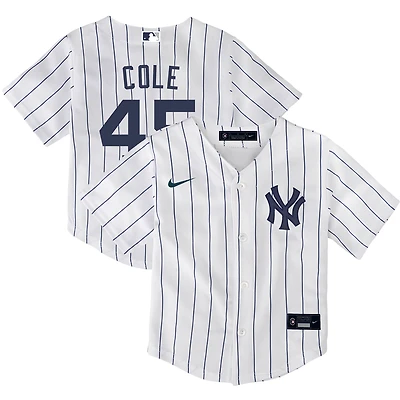 Toddler Nike Gerrit Cole White New York Yankees Home Replica Player Jersey