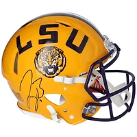 Joe Burrow LSU Tigers Autographed Riddell Speed Authentic Helmet