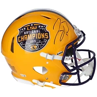 Joe Burrow LSU Tigers Autographed College Football Playoff 2019 National Champions Riddell Speed Authentic Helmet
