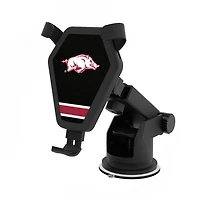 Arkansas Razorbacks Stripe Design Wireless Car Charger