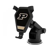 Purdue Boilermakers Stripe Design Wireless Car Charger