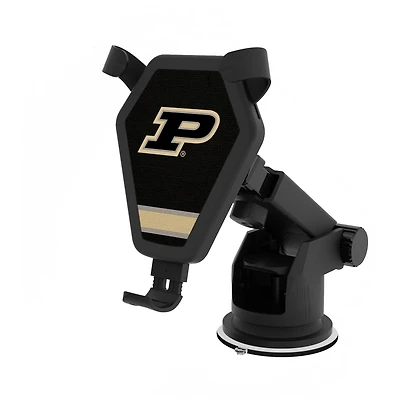Purdue Boilermakers Stripe Design Wireless Car Charger