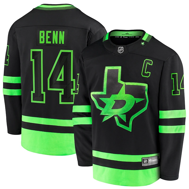 Men's Fanatics Jamie Benn Black Dallas Stars  Breakaway Jersey