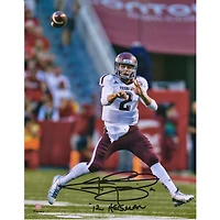 Johnny Manziel Texas A&M Aggies Autographed 8" x 10" Fading Throw Photograph with "12 Heisman" Inscription