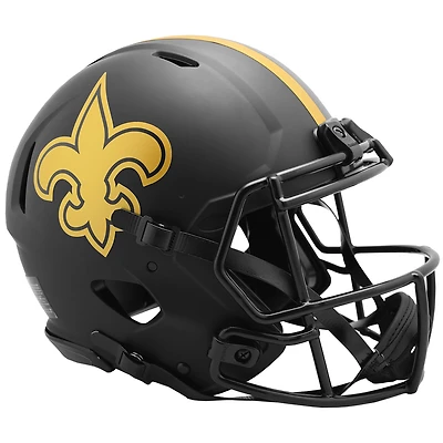 New Orleans Saints Riddell Eclipse Alternate Revolution Speed Authentic Football Helmet