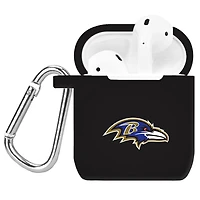 Black Baltimore Ravens AirPods Case Cover