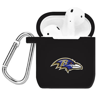 Black Baltimore Ravens AirPods Case Cover