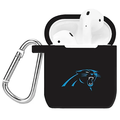 Black Carolina Panthers AirPods Case Cover