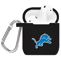 Black Detroit Lions AirPods Case Cover