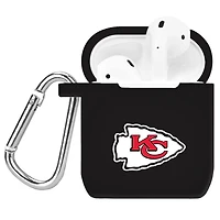 Black Kansas City Chiefs AirPods Case Cover