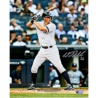 DJ LeMahieu New York Yankees Autographed 8" x 10" Hitting Photograph
