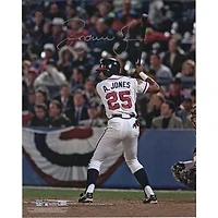 Andruw Jones Atlanta Braves Autographed 16" x 20" Hitting Photograph