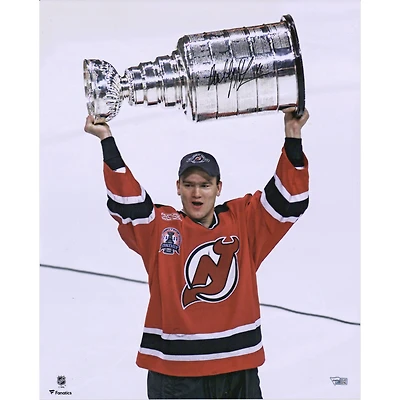 Bobby Holik New Jersey Devils Autographed 16" x 20" Raising Cup Photograph