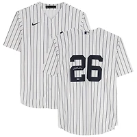 DJ LeMahieu New York Yankees Autographed Nike White Replica Jersey