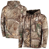 Men's Dunbrooke Realtree Camo Indianapolis Colts Trophy Tech Fleece Full-Zip Hoodie