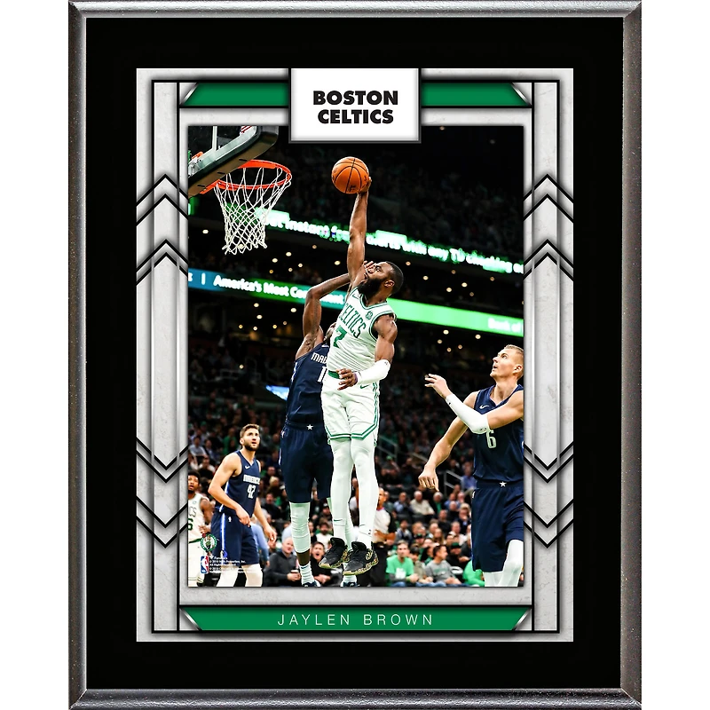 Jaylen Brown Boston Celtics 10.5" x 13" Sublimated Player Plaque