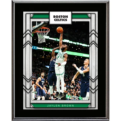 Jaylen Brown Boston Celtics 10.5" x 13" Sublimated Player Plaque