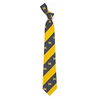 Men's Michigan Wolverines Geo Stripe Tie