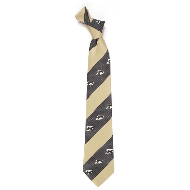 Men's Purdue Boilermakers Geo Stripe Tie