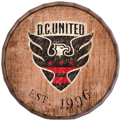 D.C. United 24'' Established Date Barrel Top Wall Art