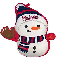 Washington Nationals Holiday Snowman Plushlete Pillow
