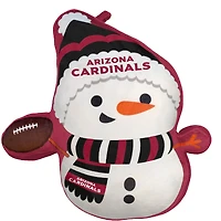 Arizona Cardinals Holiday Snowman Plushlete Pillow