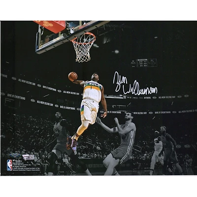 Zion Williamson New Orleans Pelicans Autographed 11" x 14" Spotlight Photograph