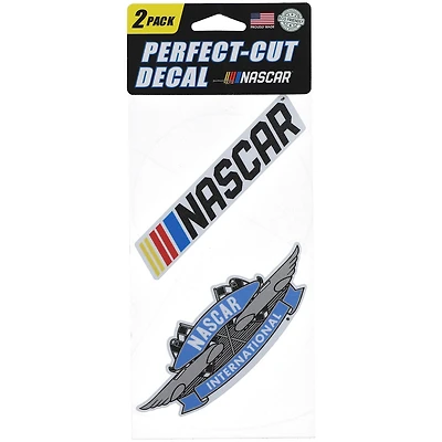 WinCraft NASCAR 4'' x 8'' Perfect Cut 2-Pack Decal Sheet