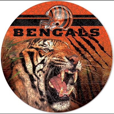 WinCraft Cincinnati Bengals Round 500-Piece Puzzle
