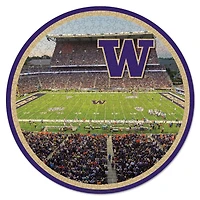 WinCraft Washington Huskies Round 500-Piece Puzzle