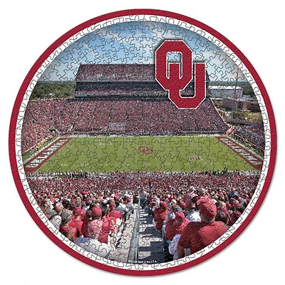 WinCraft Oklahoma Sooners Round 500-Piece Puzzle