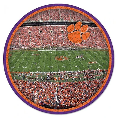 WinCraft Clemson Tigers Round 500-Piece Puzzle
