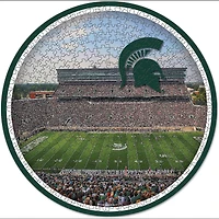 WinCraft Michigan State Spartans Round 500-Piece Puzzle