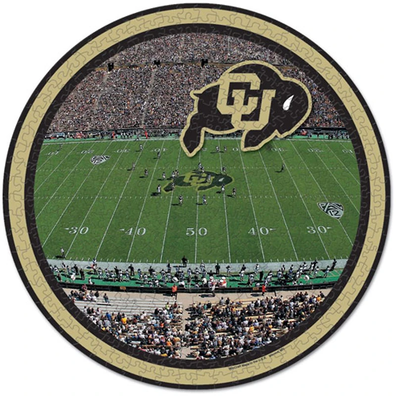 WinCraft Colorado Buffaloes Round 500-Piece Puzzle