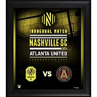 Nashville SC Framed 15" x 17" Inaugural Game Collage