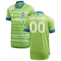 Men's adidas Green Seattle Sounders FC 2020 Forever Green Custom Authentic Jersey