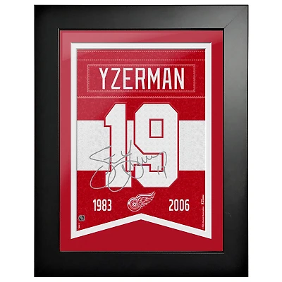 Steve Yzerman Detroit Red Wings 12" x 16" Framed Player Number Replica Plaque