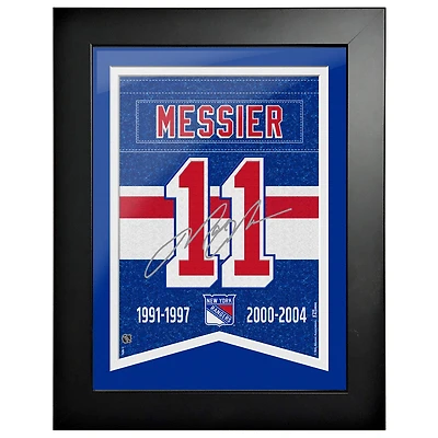 Mark Messier New York Rangers 12" x 16" Framed Player Number Replica Plaque